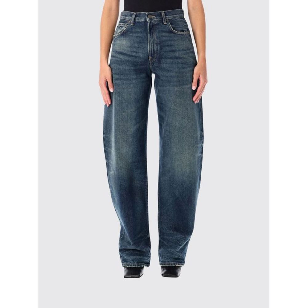 Haikure Women Haikure Bibi Mid-Rise Five-Pocket Baggy Jeans In Cotton Denim